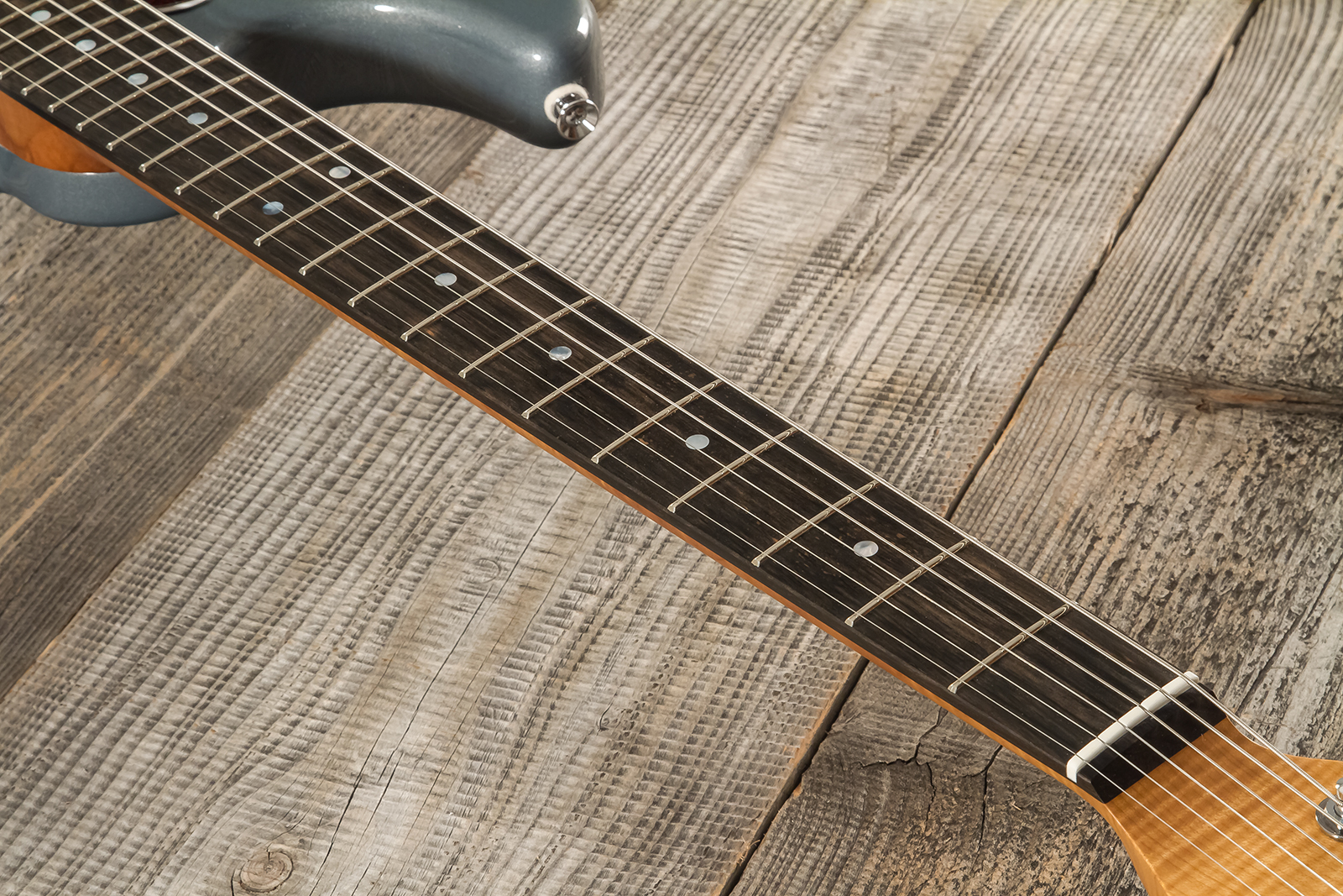 Marceau Guitars Experience Traditional Hss Trem Eb #t226524 - Charcoal - E-Gitarre in Str-Form - Variation 5