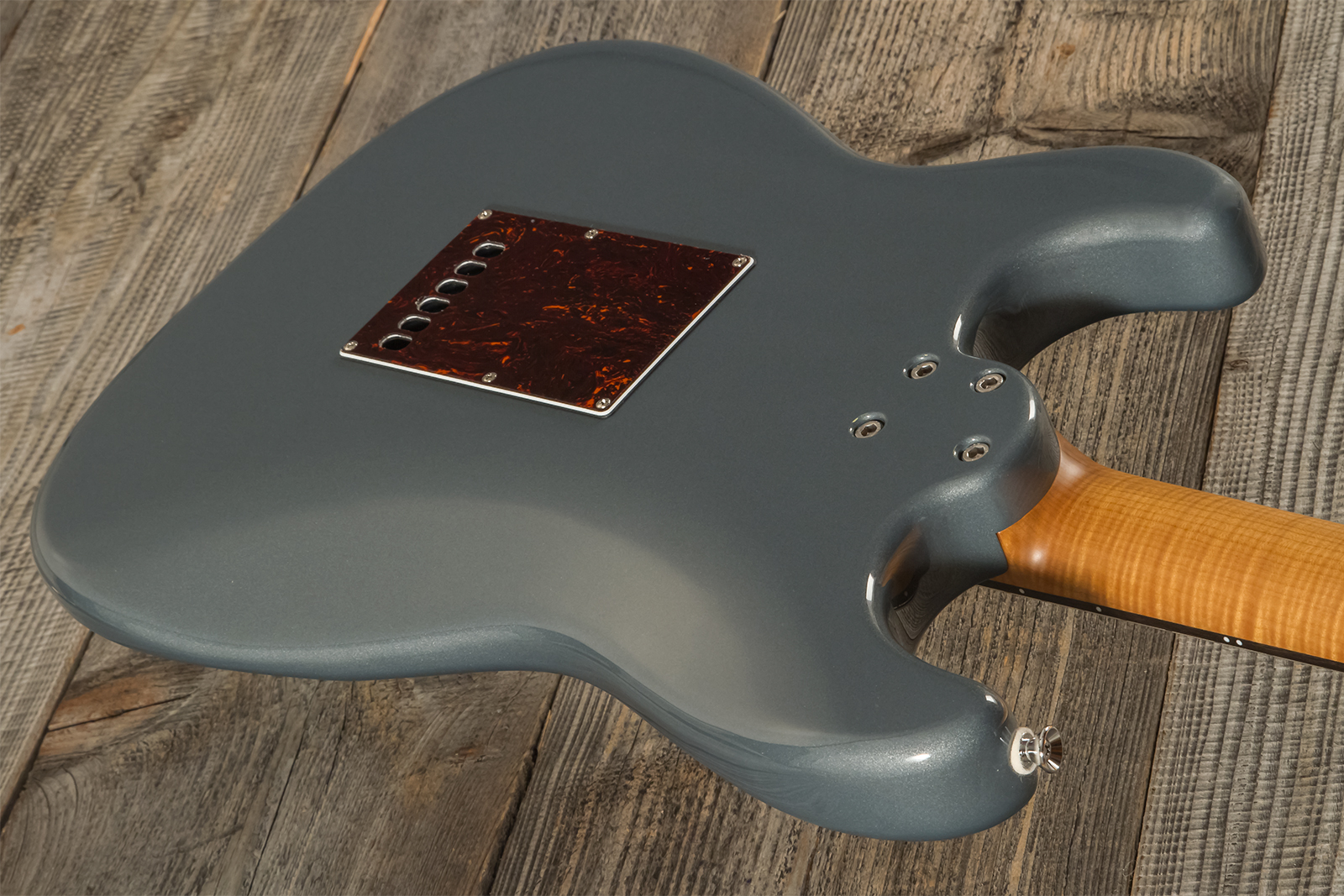 Marceau Guitars Experience Traditional Hss Trem Eb #t226524 - Charcoal - E-Gitarre in Str-Form - Variation 6