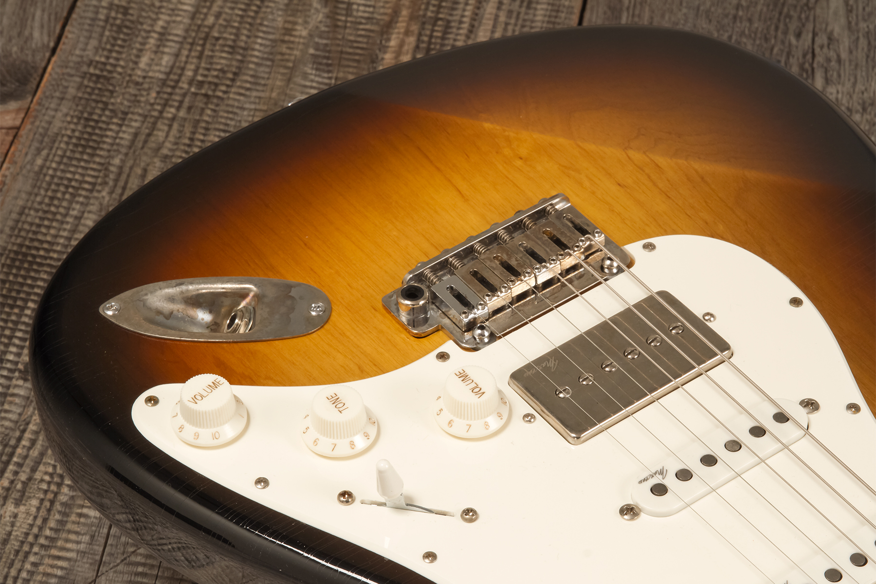 Marceau Guitars Experience Traditional Hss Trem Mn #t226924 - Soft Relic Burst 3 Tons - E-Gitarre in Str-Form - Variation 4