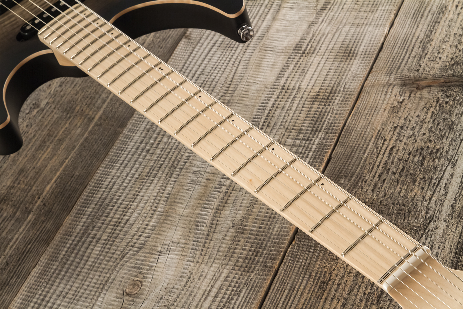 Marceau Guitars Fascinante Standard Hss Trem Mn #s17224 - Black Burst Satin - E-Gitarre in Str-Form - Variation 6