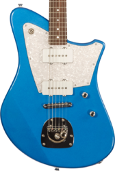 Retro-rock-e-gitarre Marceau guitars Standard Deferlante #S71624 - Lake placid blue