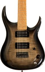 E-gitarre aus metall Marceau guitars Redoutable Standard 7-String #S43824 - Burst