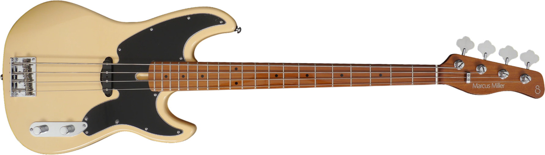 Marcus Miller D5 Alder 4st Mn - Vintage White - Solidbody E-bass - Main picture