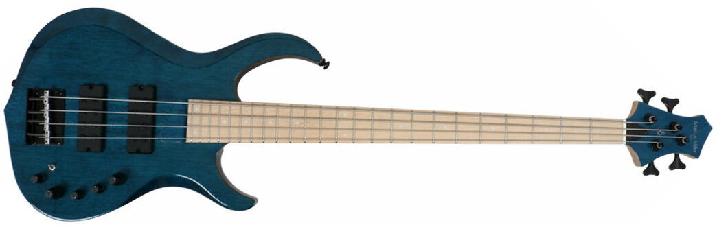 Marcus Miller M2 4st 2nd Generation Mn Sans Housse - Trans Blue - Solidbody E-bass - Main picture