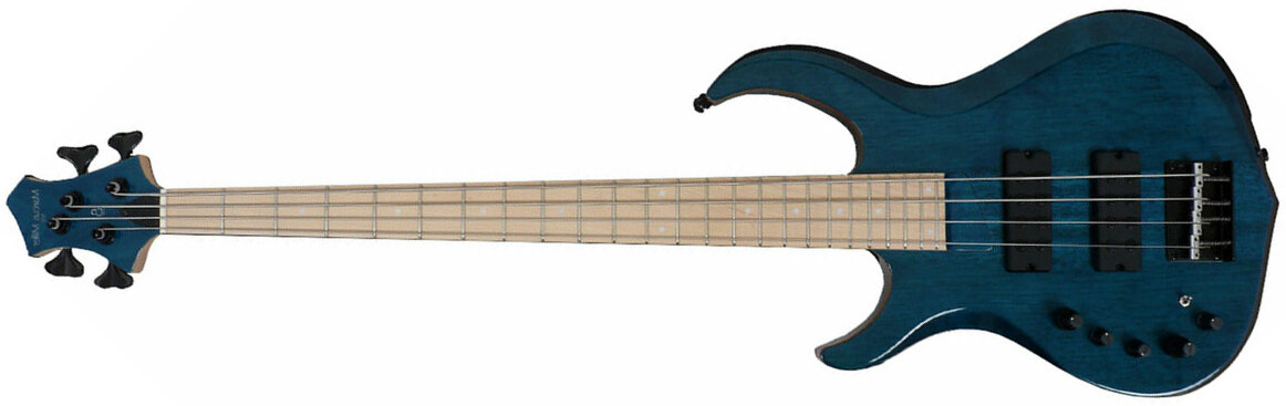 Marcus Miller M2 4st Tbl Gaucher Lh Active Mn - Trans Blue - Solidbody E-bass - Main picture