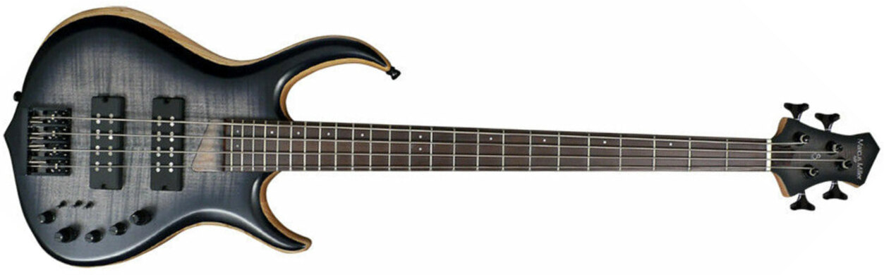 Marcus Miller M7 Ash 4st 2nd Generation Eb Sans Housse - Trans Black Satin - Solidbody E-bass - Main picture