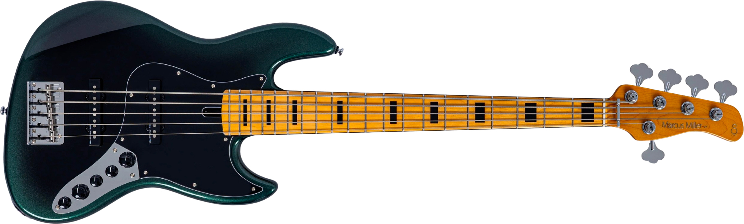 Marcus Miller Marcus Miller V7 Alder 2nd Gen 5st 5c Active Mn - Dark Forest - Solidbody E-bass - Main picture