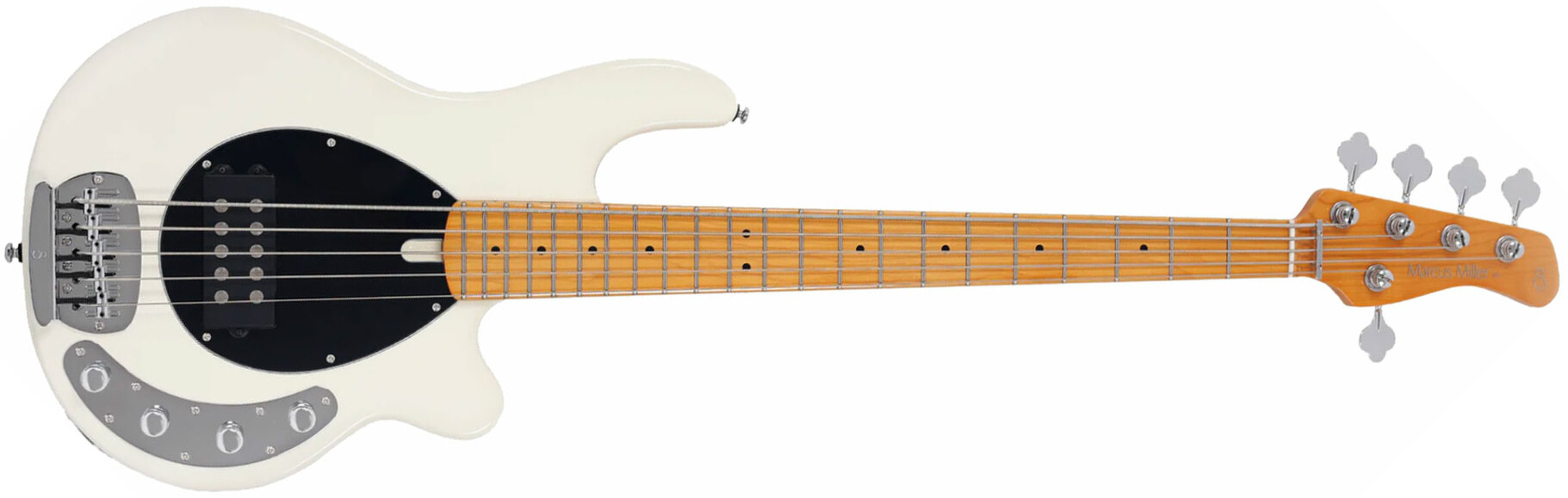 Marcus Miller Marcus Miller Z3 5st 5c Active Mn - Antique White - Solidbody E-bass - Main picture