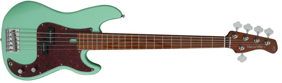 Marcus Miller P5 Alder 5st Mn - Mild Green - Solidbody E-bass - Main picture