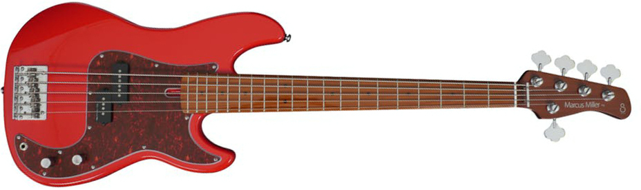 Marcus Miller P5 Alder 5st Mn - Dakota Red - Solidbody E-bass - Main picture