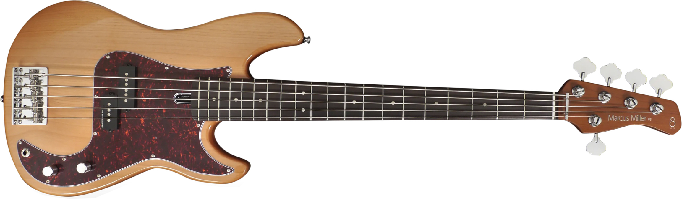 Marcus Miller P5r 5st 5c Rw - Natural - Solidbody E-bass - Main picture