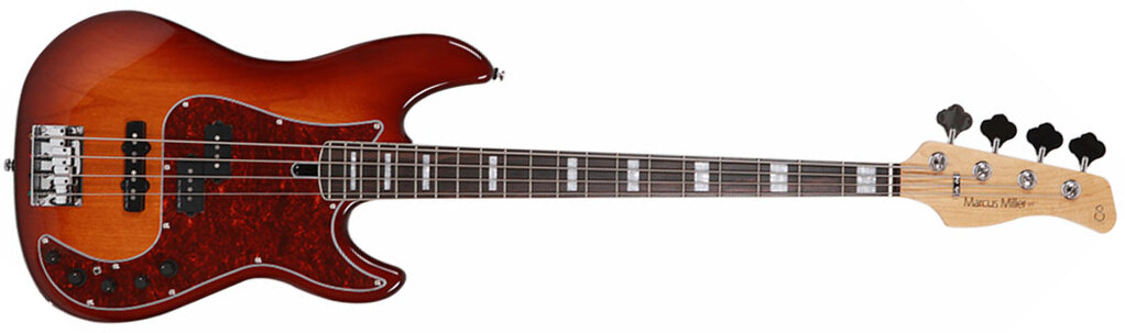 Marcus Miller P7 Alder 4st 2nd Generation Active Eb Sans Housse - Tobacco Sunburst - Solidbody E-bass - Main picture