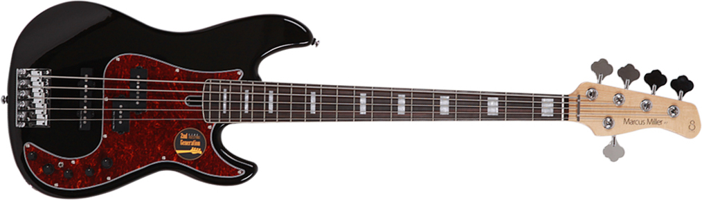 Marcus Miller P7 Alder 5st 2nd Generation 5c Active Eb Sans Housse - Black - Solidbody E-bass - Main picture