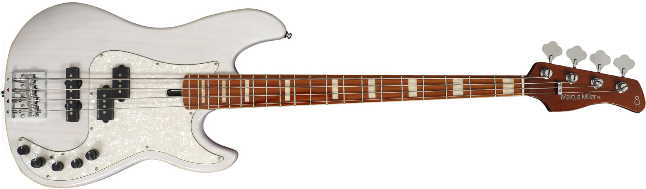 Marcus Miller P8 4st Active Mn - White Blonde - Solidbody E-bass - Main picture