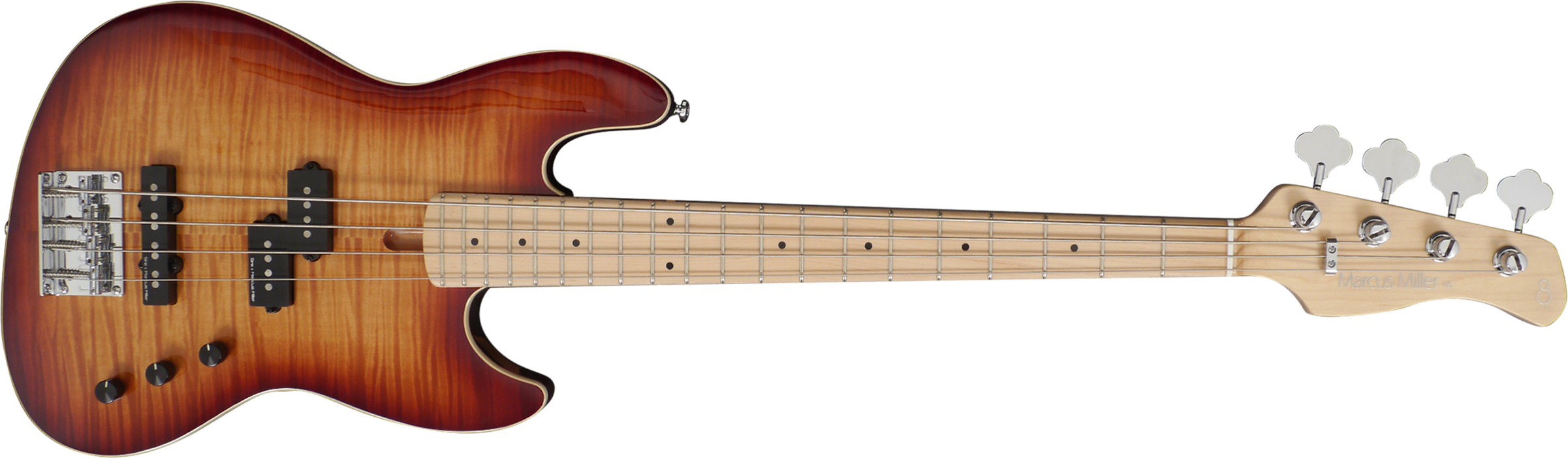 Marcus Miller U5 Alder Fretless 4st Mn - Tobacco Sunburst - Solidbody E-bass - Main picture