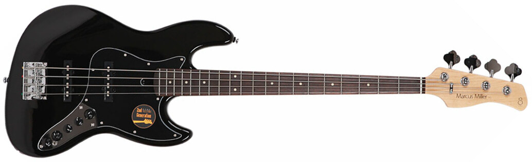 Marcus Miller V3 4st 2nd Generation Rw Sans Housse - Black - Solidbody E-bass - Main picture