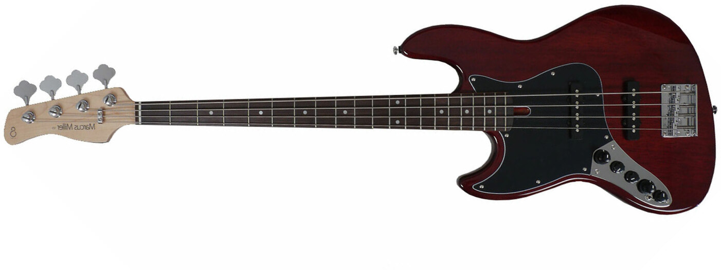 Marcus Miller V3 4st Ma Gaucher Lh Active Rw - Mahogany - Solidbody E-bass - Main picture