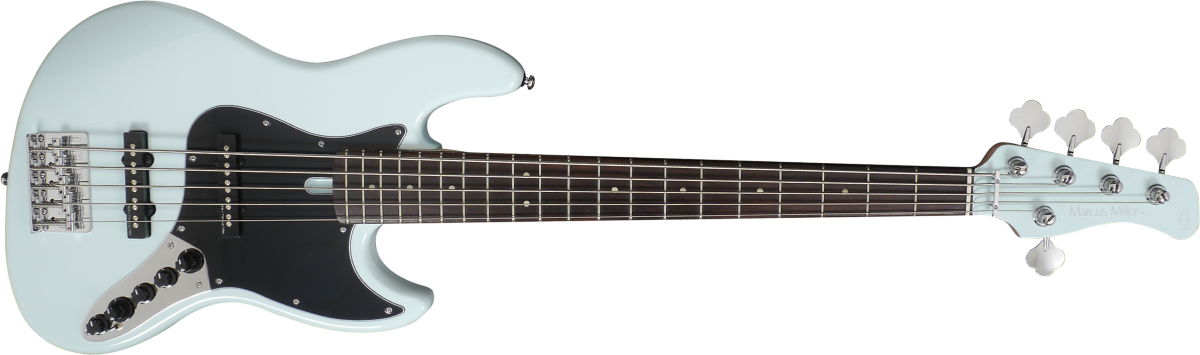 Marcus Miller V3 5st 2nd Generation 5-cordes Active Rw Sans Housse - Sonic Blue - Solidbody E-bass - Main picture