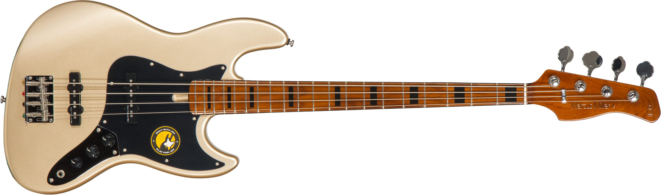 Marcus Miller V5 4st Mn - Champagne Gold Metallic - Solidbody E-bass - Main picture