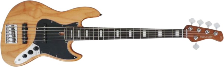 Marcus Miller V5r 5st 5c Rw - Natural - Solidbody E-bass - Main picture