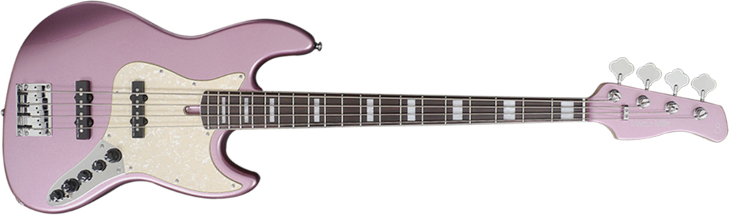 Marcus Miller V7 Alder 4st 2nd Generation 4-cordes Eb Sans Housse - Burgundy - Solidbody E-bass - Main picture