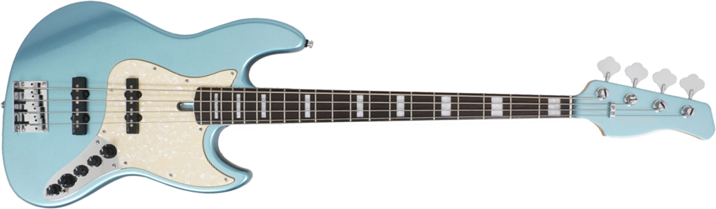 Marcus Miller V7 Alder 4st 2nd Generation 4-cordes Eb Sans Housse - Lake Placid Blue - Solidbody E-bass - Main picture