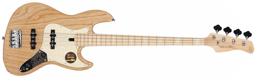 Marcus Miller V7 Swamp Ash 4st 2nd Generation 4-cordes Mn Sans Housse - Natural - Solidbody E-bass - Main picture
