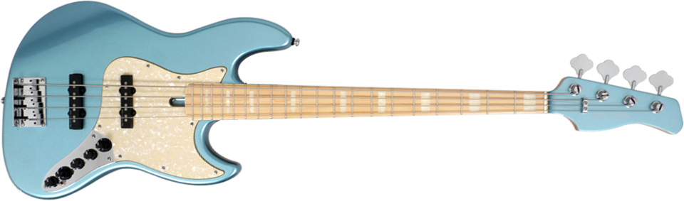 Marcus Miller V7 Swamp Ash 4st 2nd Generation 4-cordes Mn Sans Housse - Lake Placid Blue - Solidbody E-bass - Main picture