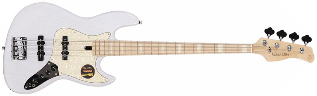 Marcus Miller V7 Swamp Ash 4st 2nd Generation Mn Sans Housse - White Blonde - Solidbody E-bass - Main picture