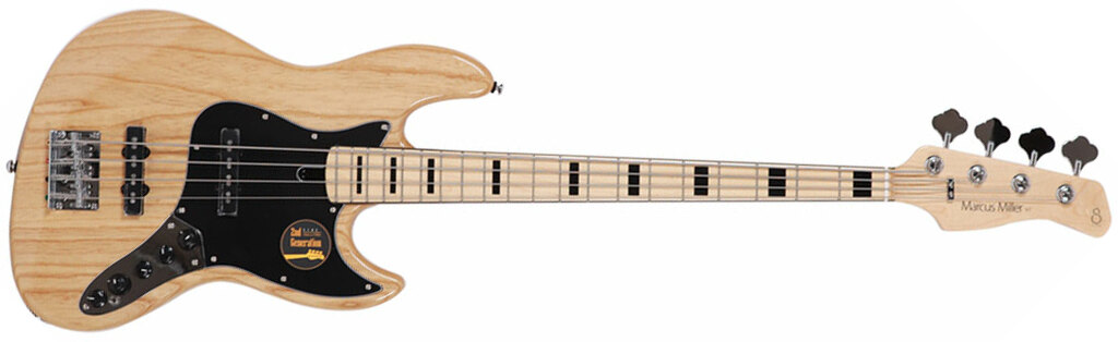 Marcus Miller V7 Vintage Ash 4-string 2nd Generation Mn Sans Housse - Natural - Solidbody E-bass - Main picture
