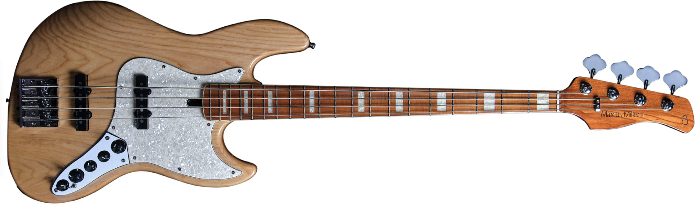 Marcus Miller V8 4st Active Mn - Natural - Solidbody E-bass - Main picture