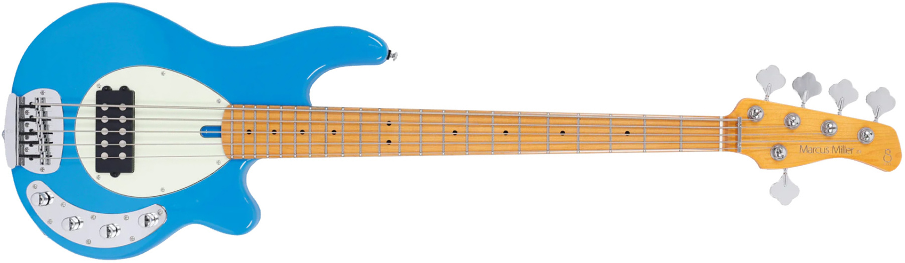 Marcus Miller Z3 5st 5c Active Mn - Blue - Solidbody E-bass - Main picture