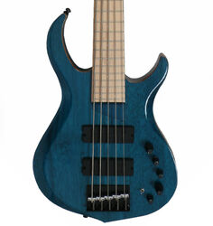 Solidbody e-bass Marcus miller M2 5ST WHP (MN) - Trans blue