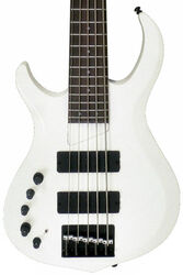 Solidbody e-bass Marcus miller M2 5ST WHP Linkshänder (RW) - White pearl