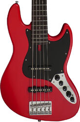 Solidbody e-bass Marcus miller V3 5ST 2nd Gen (No Bag) - Red satin