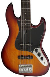 Solidbody e-bass Sire Marcus Miller V3P 5ST 5-String - Tobacco sunburst