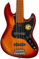 Solidbody e-bass Marcus miller V5 Alder Fretless 5ST - Tobacco sunburst