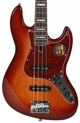 Solidbody e-bass Marcus miller V7 Alder 4ST 2nd Gen (No Bag) - Tobacco sunburst