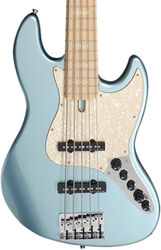 Solidbody e-bass Marcus miller V7 Swamp Ash 5ST 2nd Gen (No Bag) - Lake placid blue