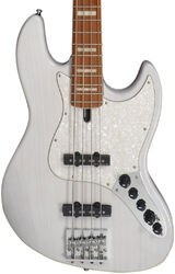 Solidbody e-bass Marcus miller V8 4ST - White blonde