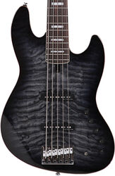 Solidbody e-bass Sire Marcus Miller V9 Swamp Ash 5ST 5-String (2nd Gen) - Transparent black