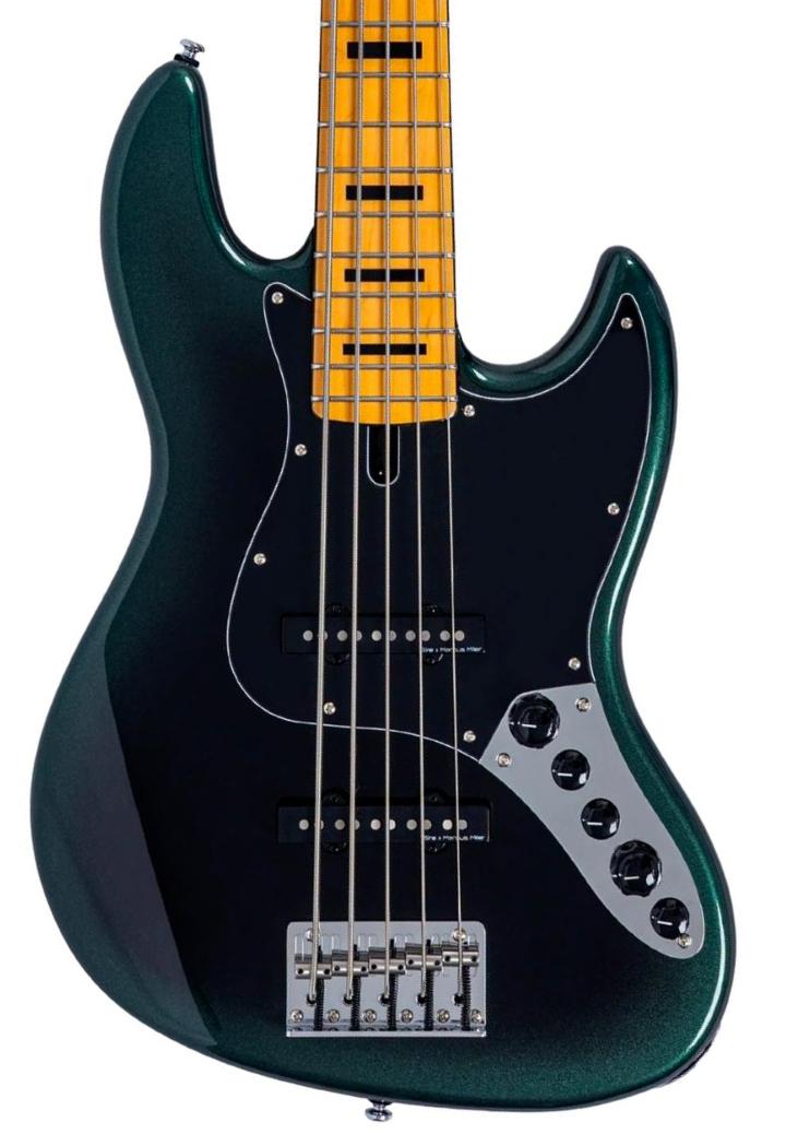 Solidbody e-bass Marcus miller Marcus Miller V7 Alder 2nd Generation 5ST (5-String) - Dark forest