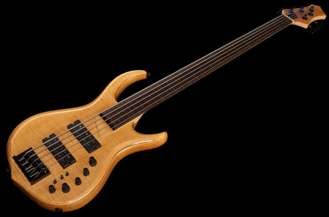 Marcus Miller M7 Swamp Ash 5st Fretless 2nd Generation Eb Sans Housse - Natural - Solidbody E-bass - Variation 1