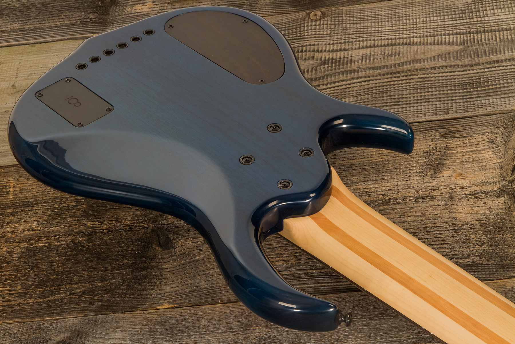 Marcus Miller M7 Swamp Ash 6st Fretless 6c Active Eb - Transparent Blue - Solidbody E-bass - Variation 2
