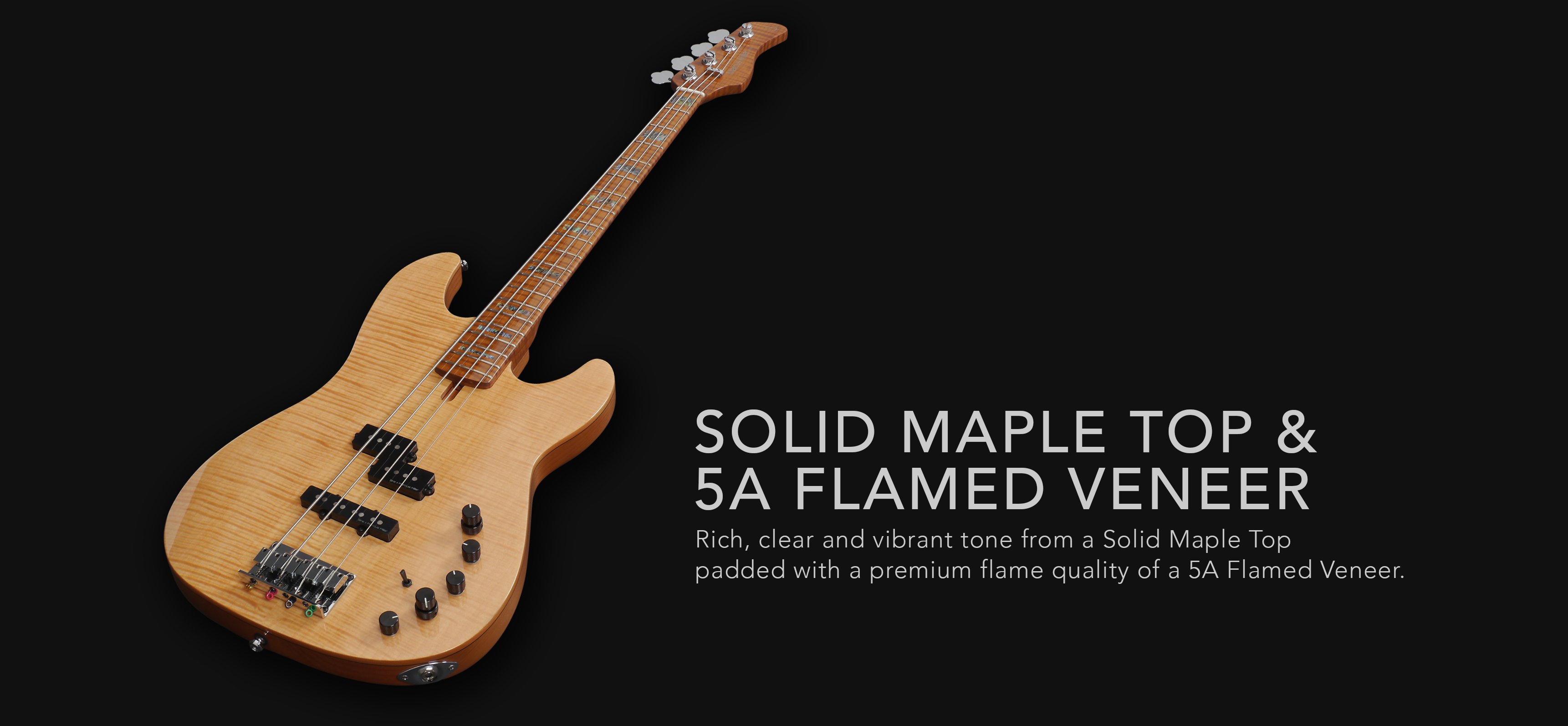 Marcus Miller P10 Alder 4st Active Mn - Natural - Solidbody E-bass - Variation 1