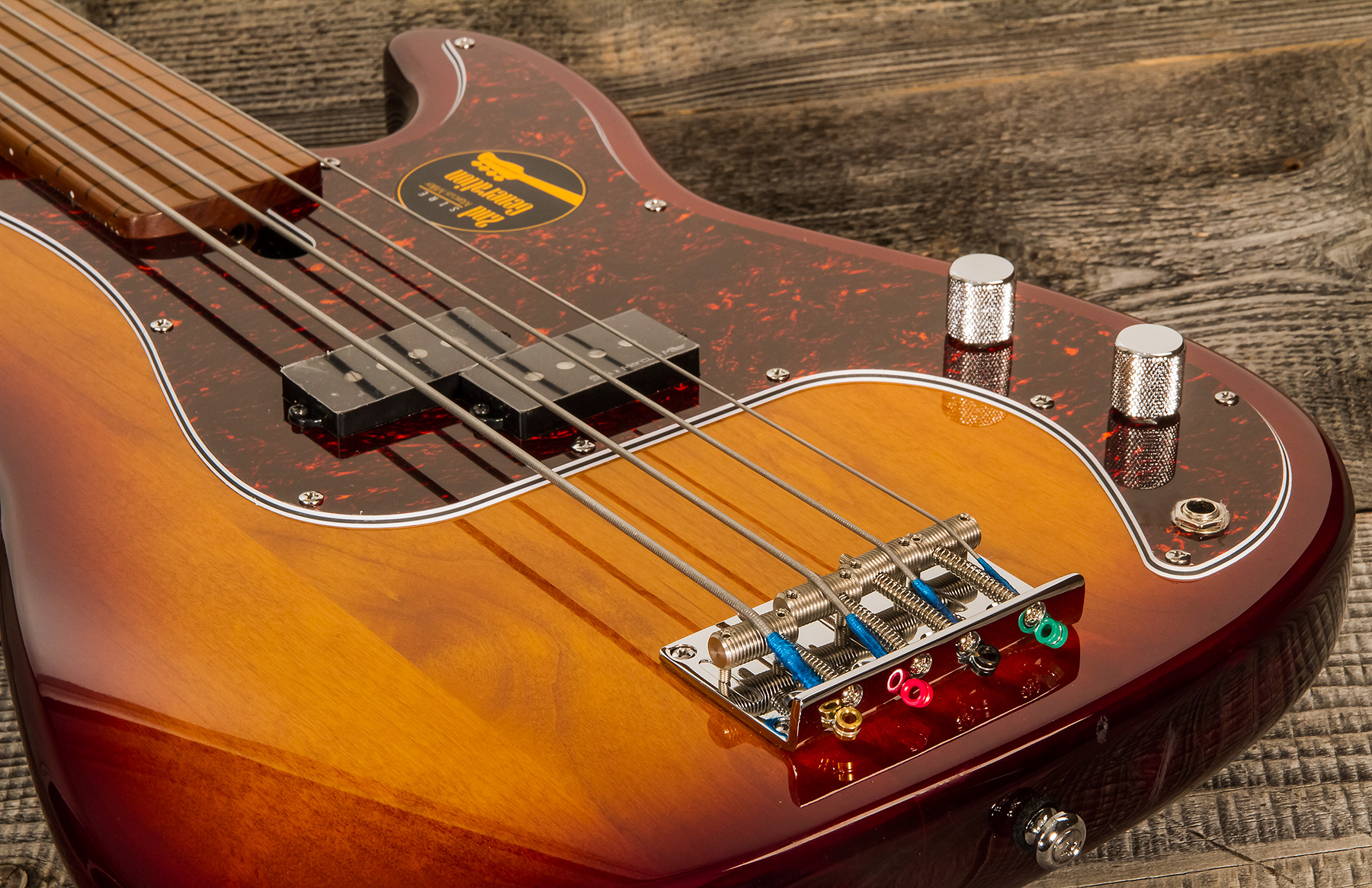 Marcus Miller P5 Alder 4st Fretless Mn - Tobacco Sunburst - Solidbody E-bass - Variation 3