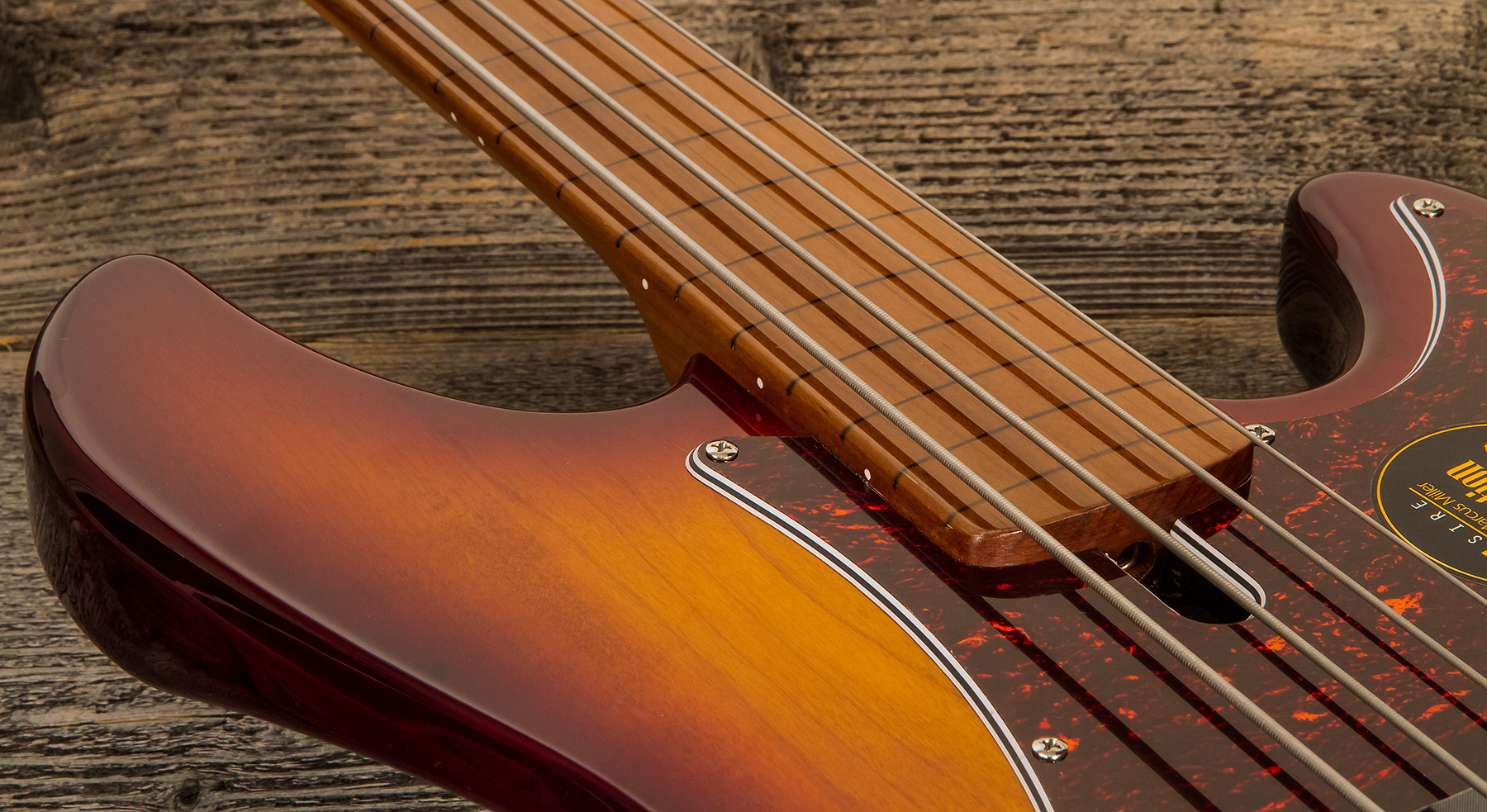 Marcus Miller P5 Alder 4st Fretless Mn - Tobacco Sunburst - Solidbody E-bass - Variation 4