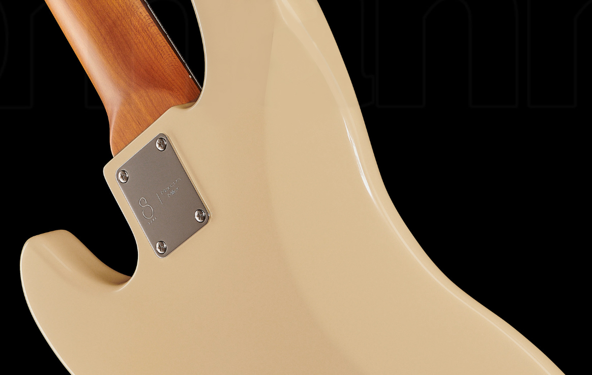Marcus Miller P5r 5st 5c Rw - Vintage White - Solidbody E-bass - Variation 2