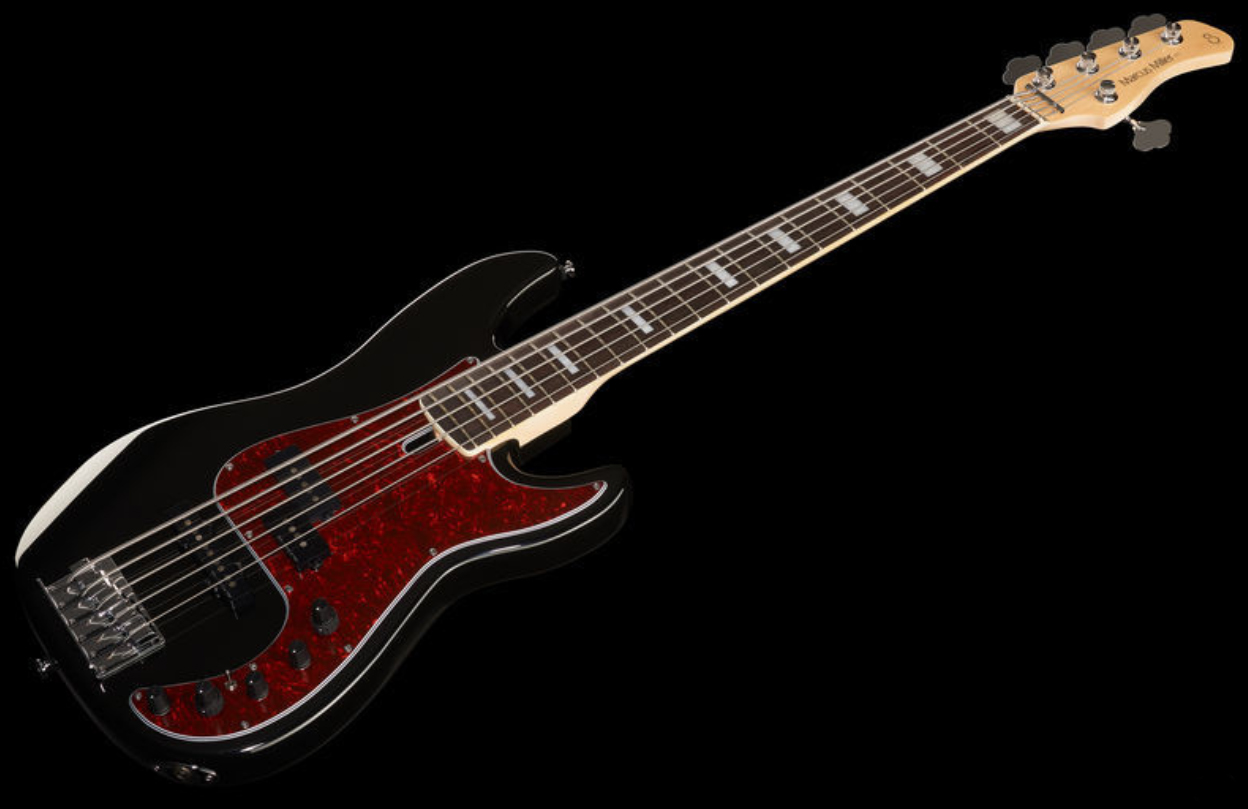 Marcus Miller P7 Alder 5st 2nd Generation 5c Active Eb Sans Housse - Black - Solidbody E-bass - Variation 1