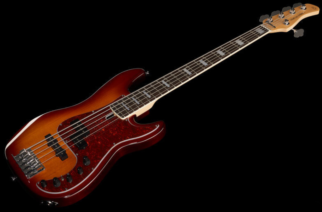 Marcus Miller P7 Alder 5st 2nd Generation 5-cordes Active Eb Sans Housse - Tobacco Sunburst - Solidbody E-bass - Variation 1